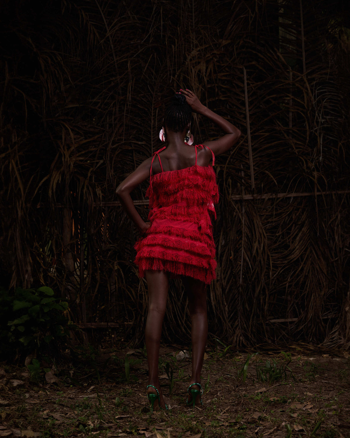 Zola Dresses (Red) - Hertunba