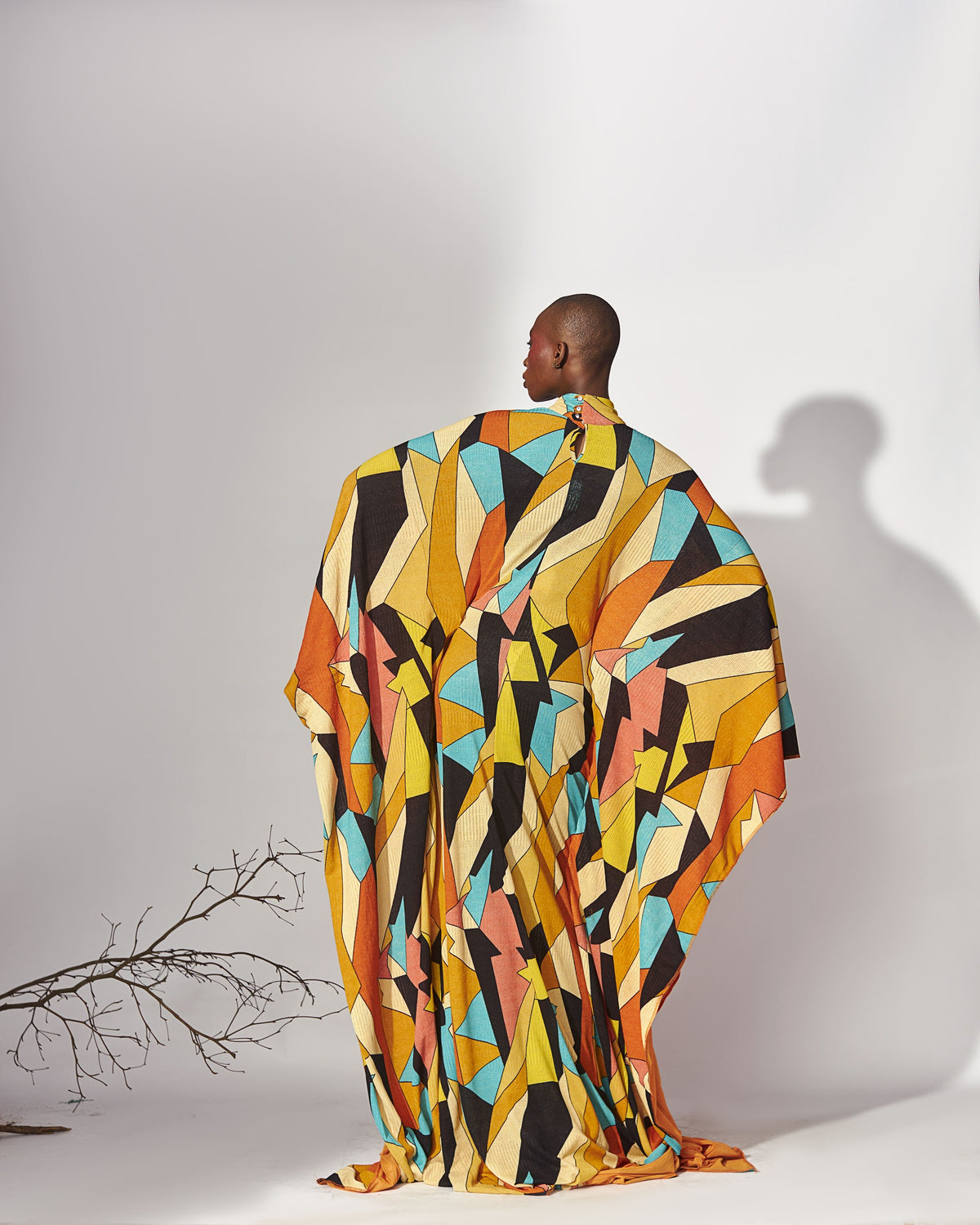 Owan Geometric Kaftan - Hertunba
