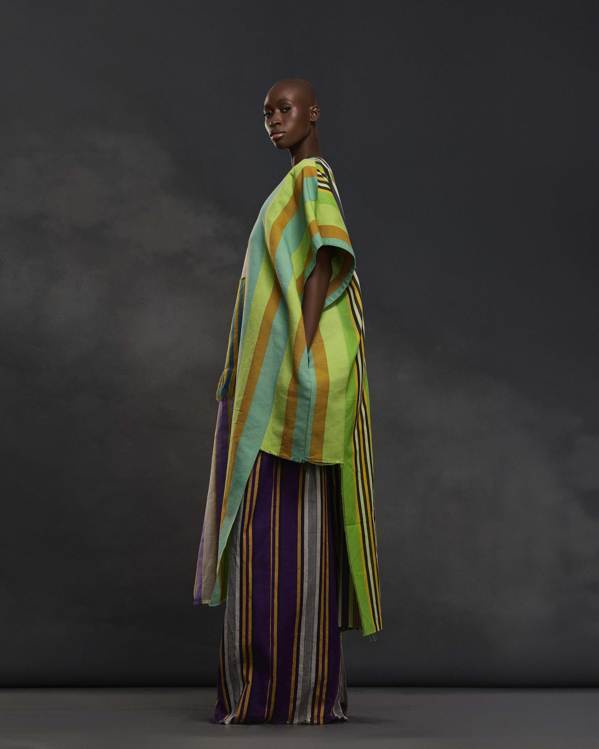 Coat of Many Colors Kaftan - Hertunba