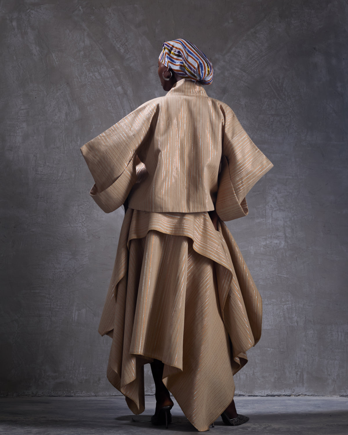 Ure 3 piece Set in nude Hertunba