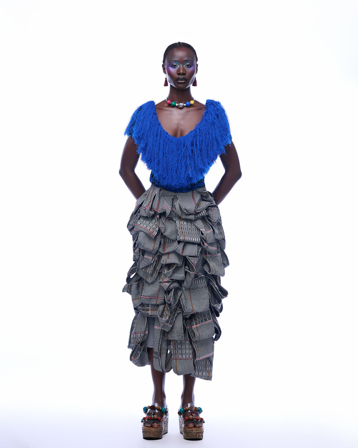Shosho Top x Wana Wavy Skirt Hertunba