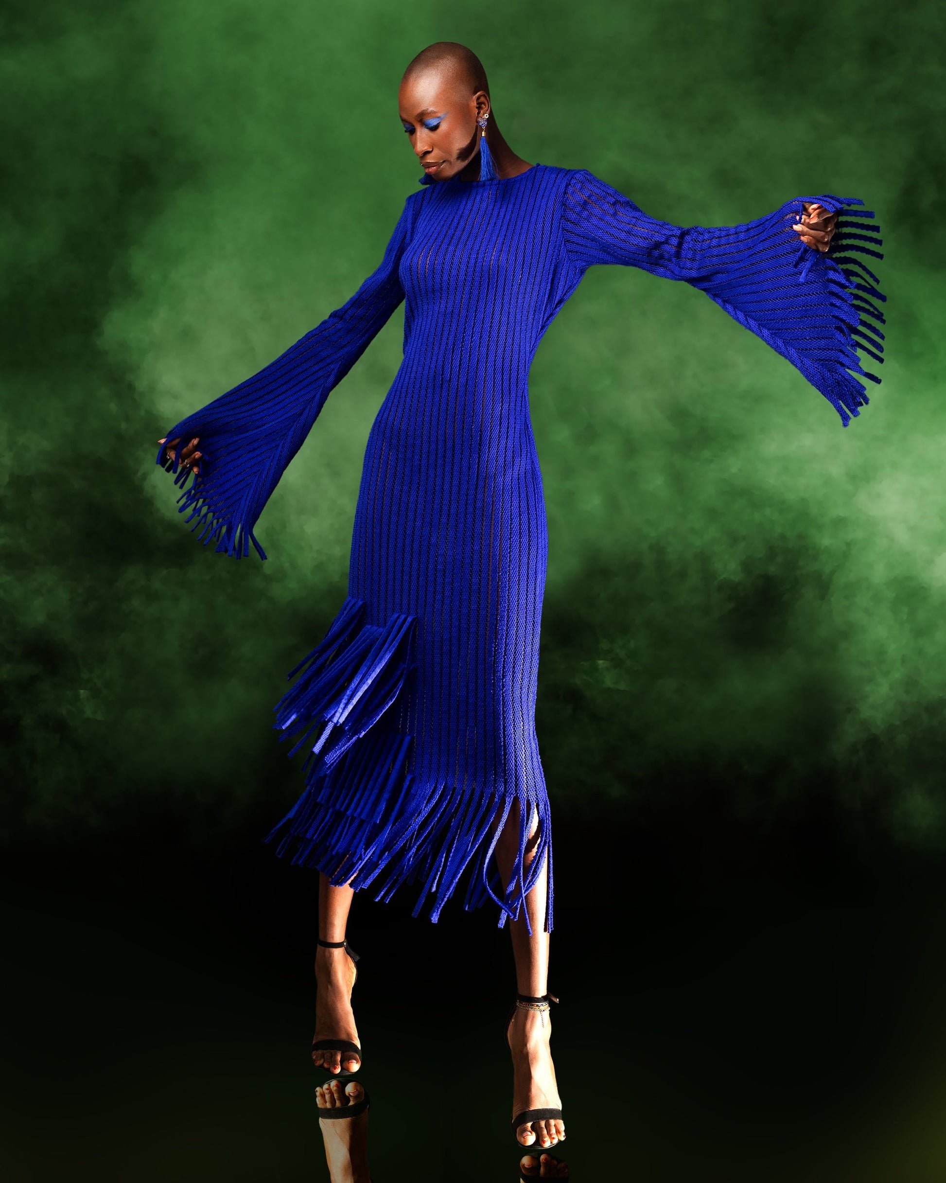 Ijele Cobalt Dress - Hertunba