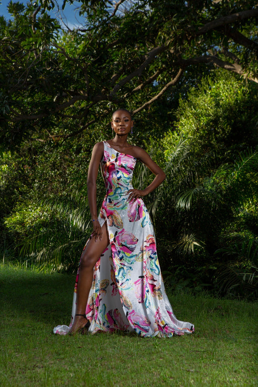 Shudu Rainbow dress - Hertunba